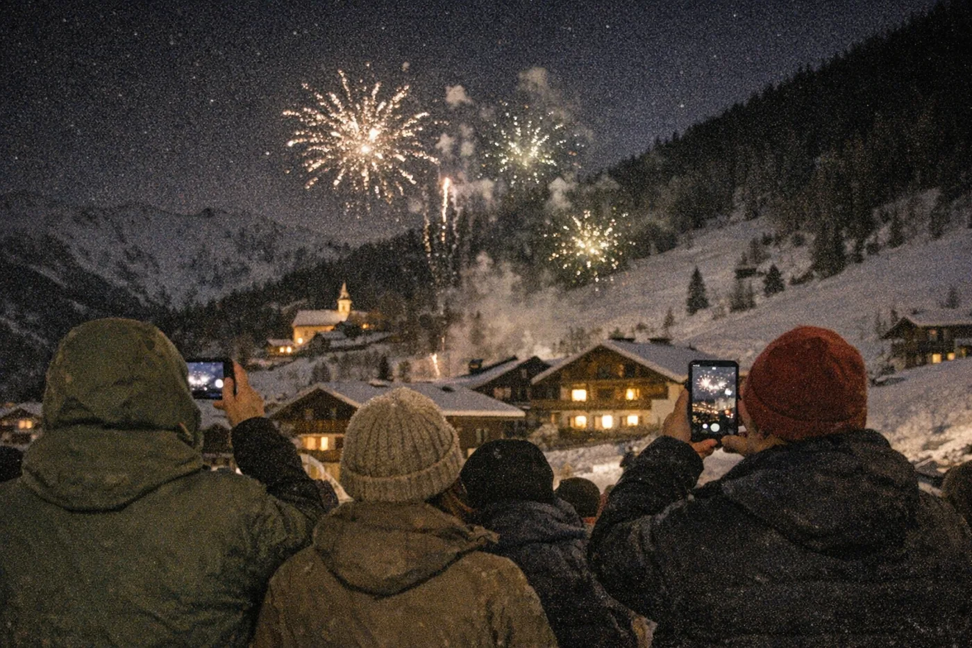 New Year ski holiday in the Alps