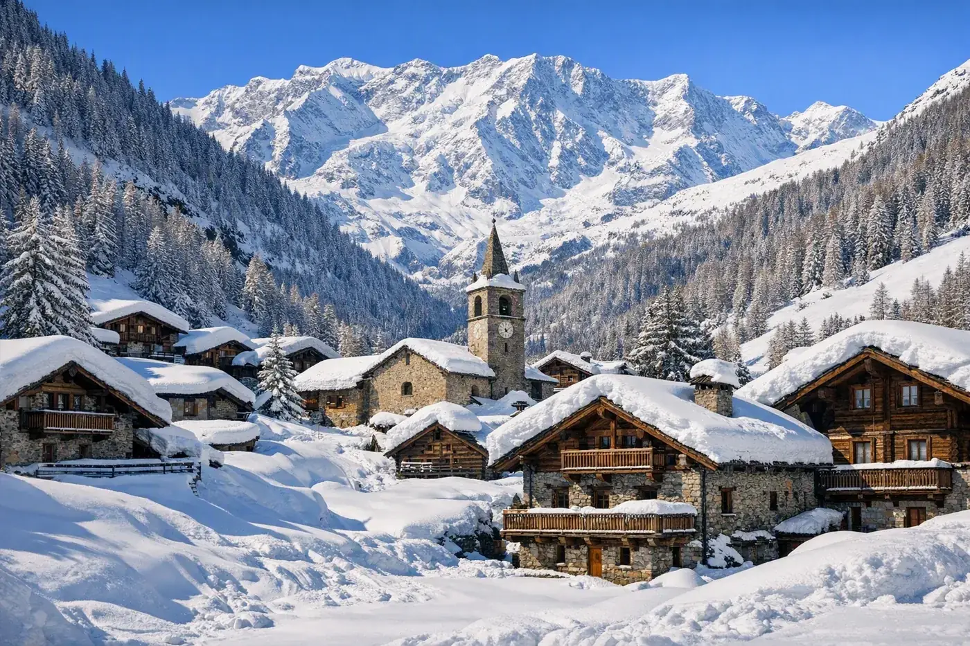 Ski holiday in Champoluc in Italy