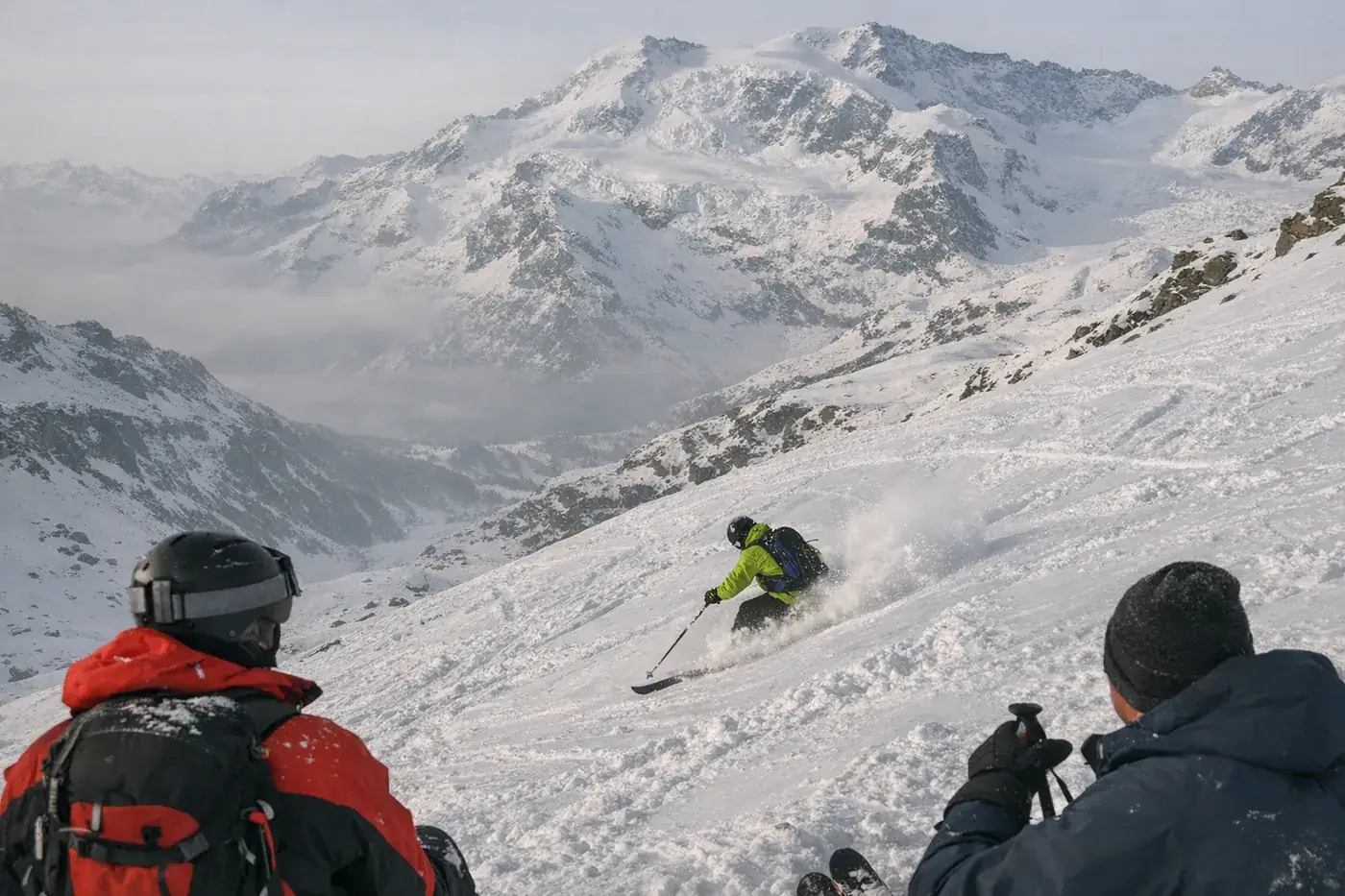 Skiing in Gressoney-La-Trinité