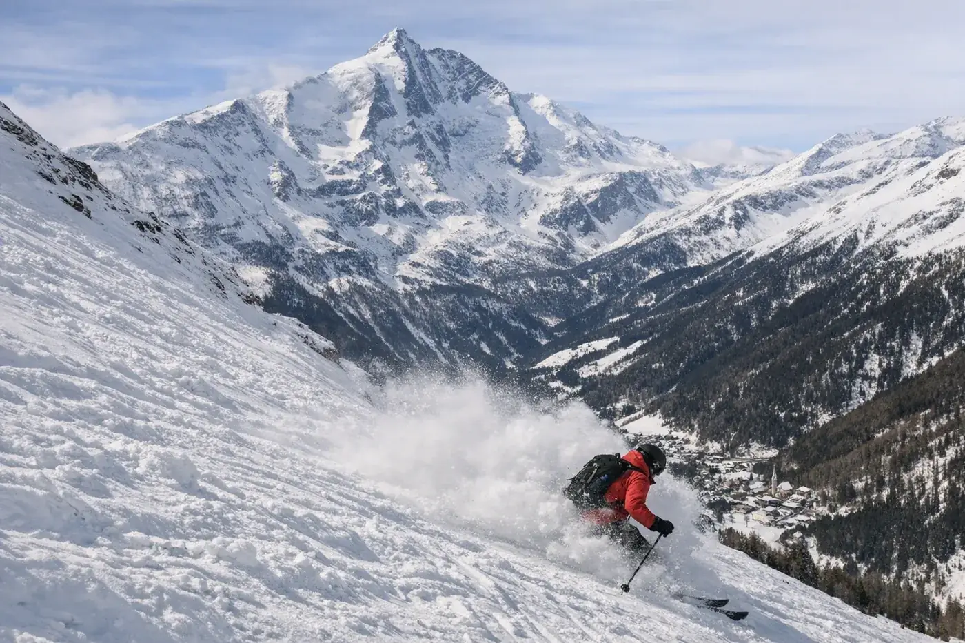 Skiing in Heiligenblut