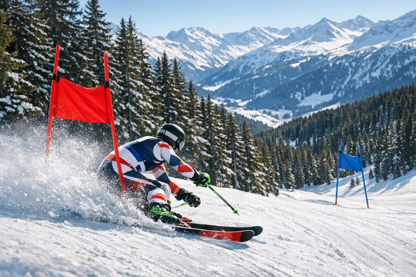 Skiing in Lenzerheide