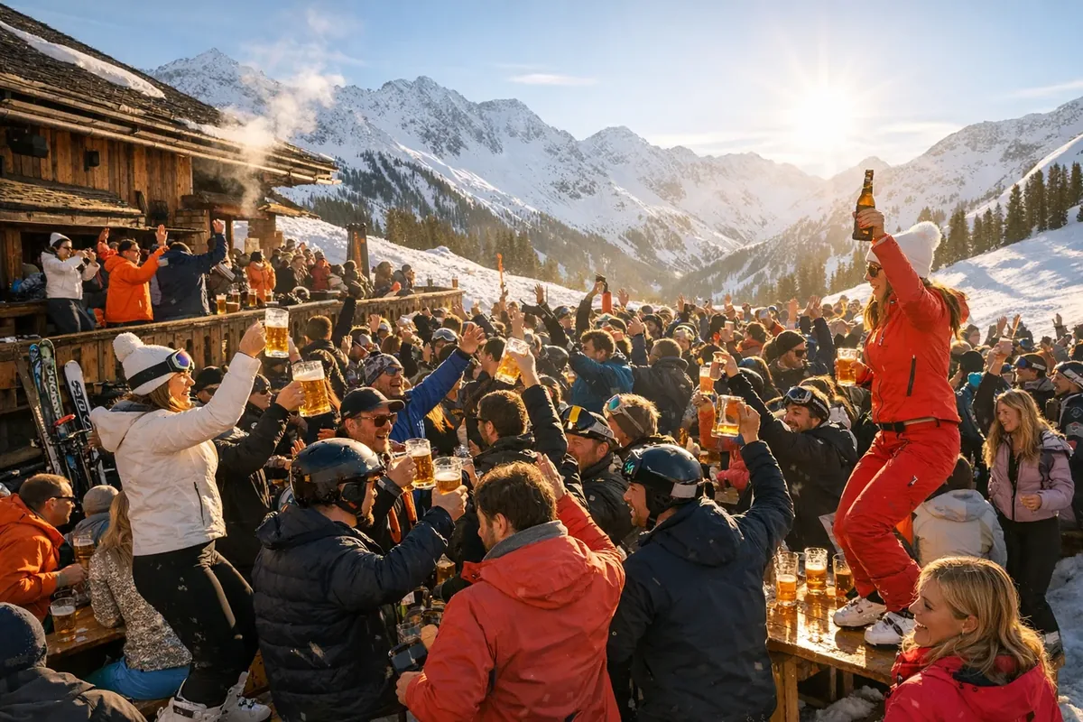 Skiing in St. Anton