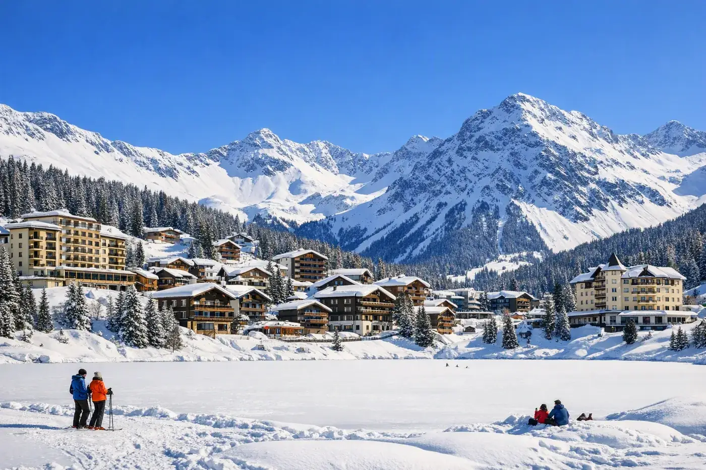Ski holiday in Arosa in Switzerland