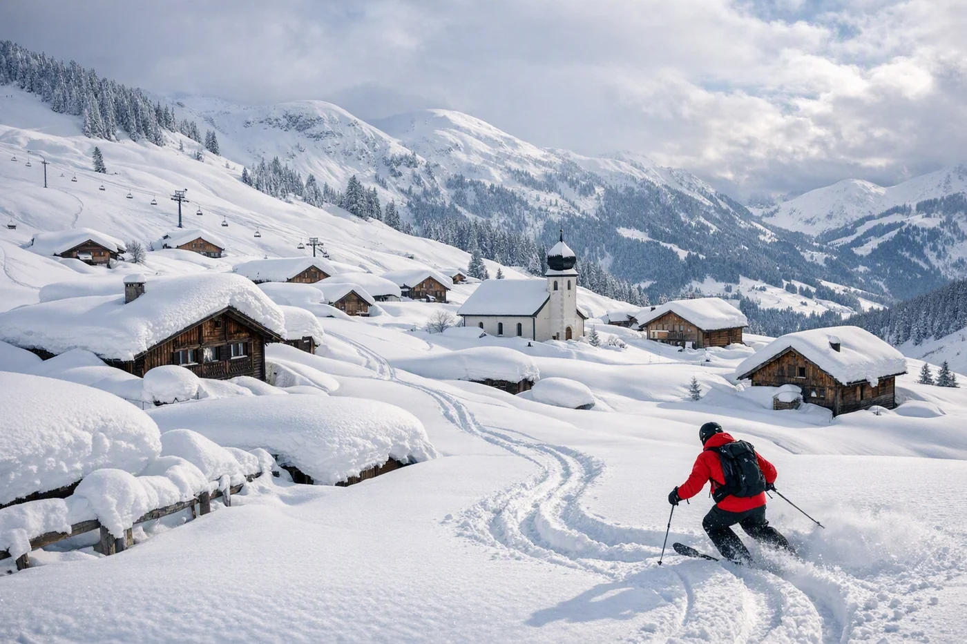 Ski holiday in Damüls in Austria