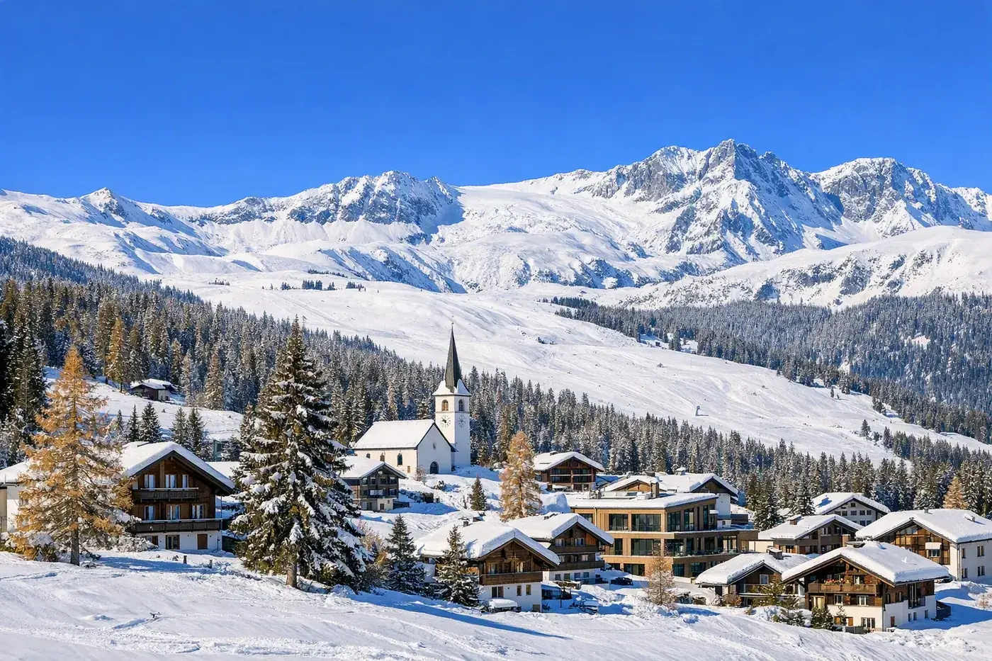 Ski holiday in Flims Laax Falera in Switzerland