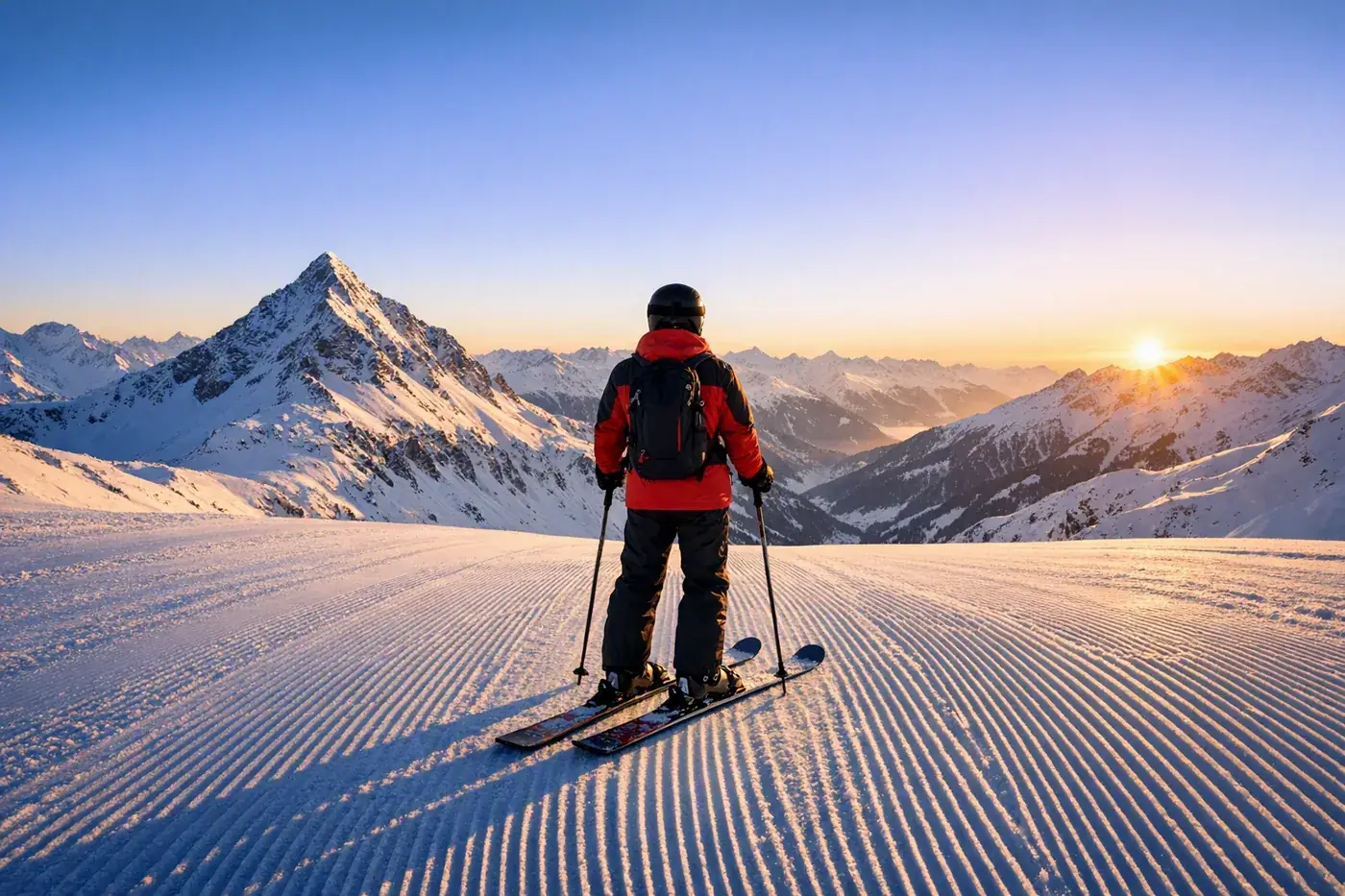 Skiing in Hopfgarten