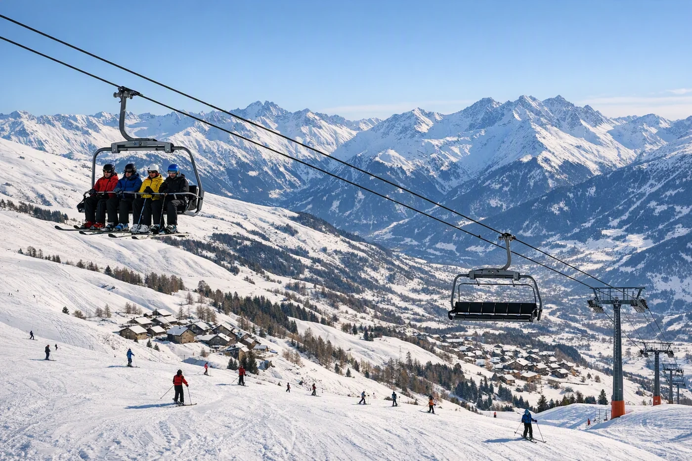 Ski holiday in Les Sybelles in France