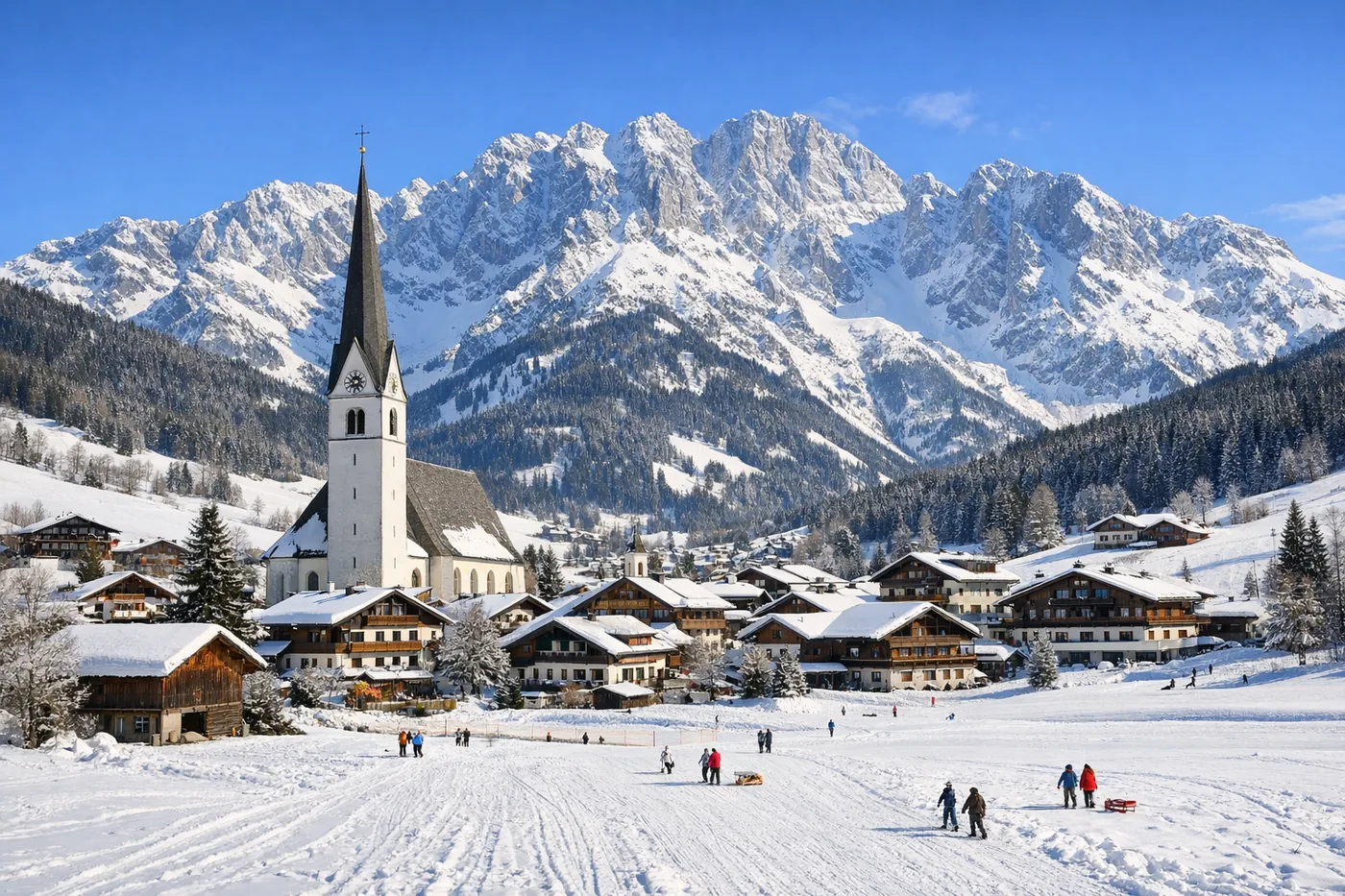 Ski holiday in Maria Alm in Austria