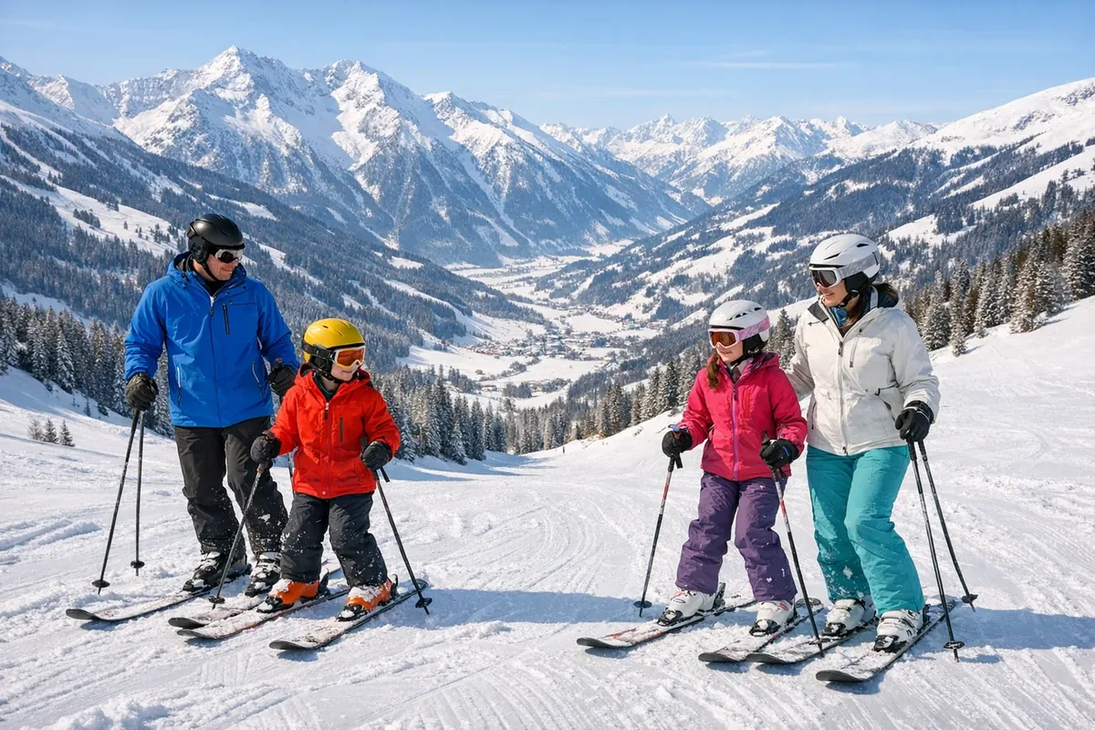 Skiing in Rauris