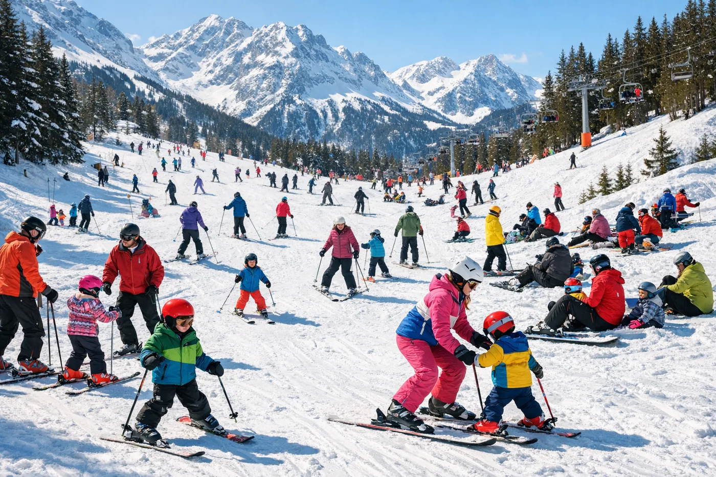 Half term ski holidays